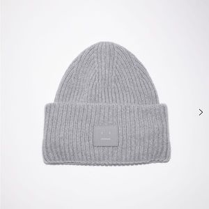 Authentic Acne studios logo beanie